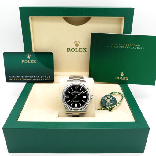Rolex 134300 Oyster Perpetual 41 with Black Dial - Image 2