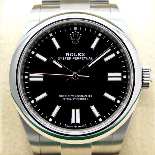 Rolex 134300 Oyster Perpetual 41 with Black Dial - Image 3