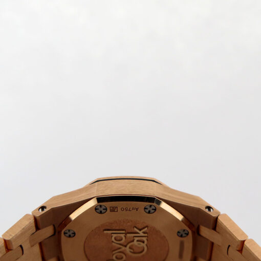 Audemars Piguet 67630OR Royal Oak Mini Frosted Rose Gold Quartz - Image 6