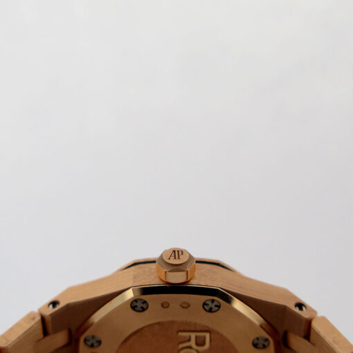 Audemars Piguet 67630OR Royal Oak Mini Frosted Rose Gold Quartz - Image 5