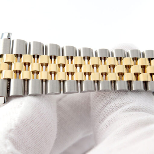Rolex 126333 Datejust 41 18K/SS with Champagne Diamond Dial on Jubilee - Image 6