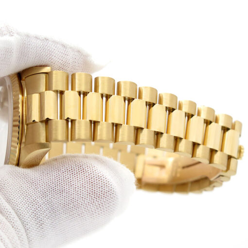 Rolex 18238 Day Date 18K Yellow Gold with Champagne Diamond Dial - Image 13