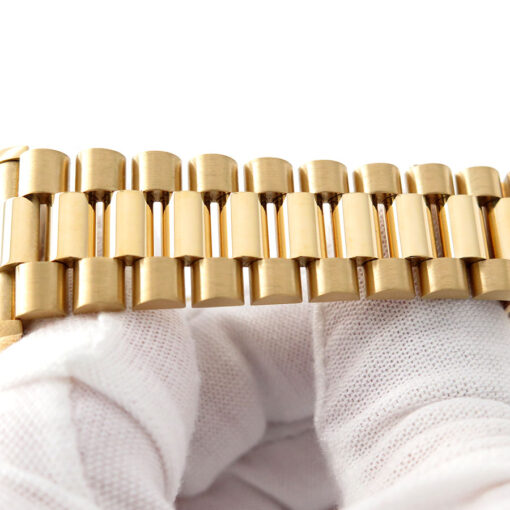Rolex 18238 Day Date 18K Yellow Gold with Champagne Diamond Dial - Image 12