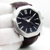 Bulgari 102705 Octo Roma 41mm Automatic with Brown Dial on Leather