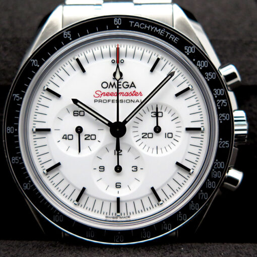 Omega Speedmaster Professional Moonwatch “Sapphire Sandwich” with White Dial - Image 3