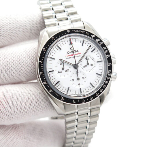 Omega Speedmaster Professional Moonwatch “Sapphire Sandwich” with White Dial