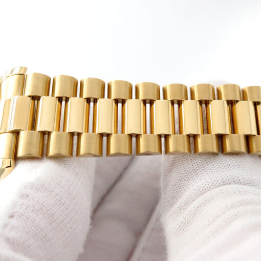 Rolex 118238 Day Date 18K Yellow Gold with Green Dial - Image 6