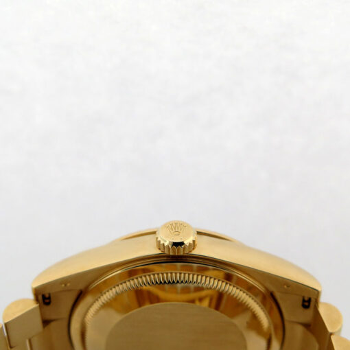 Rolex 118238 Day Date 18K Yellow Gold with Green Dial - Image 4