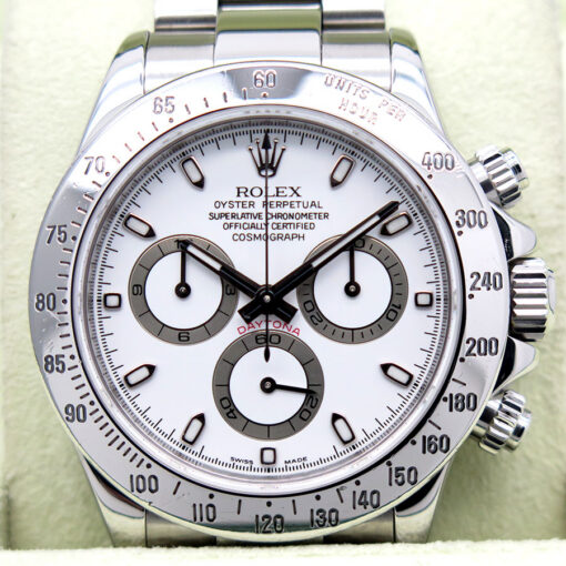 Rolex 116520 Cosmograph Daytona with White Dial - Image 3