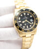 Rolex 116718LN GMT Master II 18K Yellow Gold with Black Dial