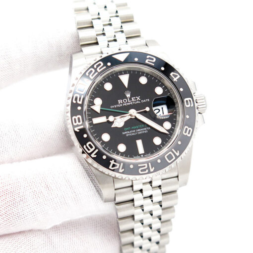 Rolex 126710GRNR GMT Master II on Jubilee