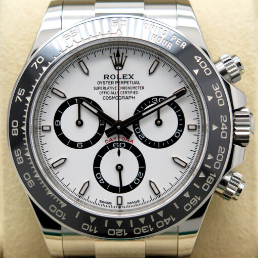 Rolex 126500LN Cosmograph Daytona with White Dial - Image 3