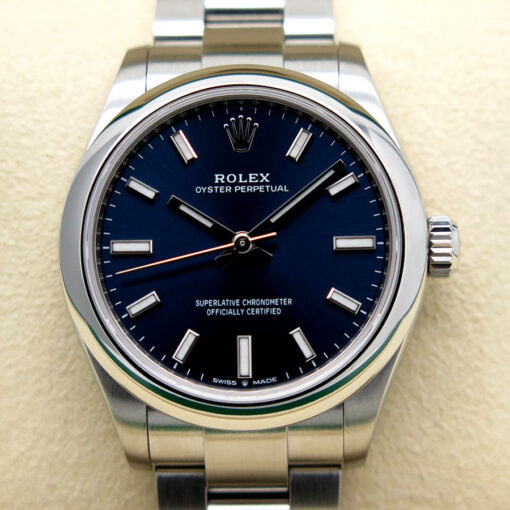 Rolex 277200 Oyster Perpetual 31 with Blue Dial - Image 3