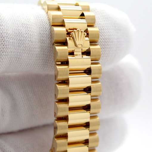Rolex 278278 Datejust 31 Presidential Yellow Gold with Red Ombre Diamond Dial - Image 7