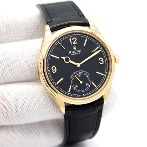 Rolex 52508 Perpetual 1908 with Black Dial 39mm