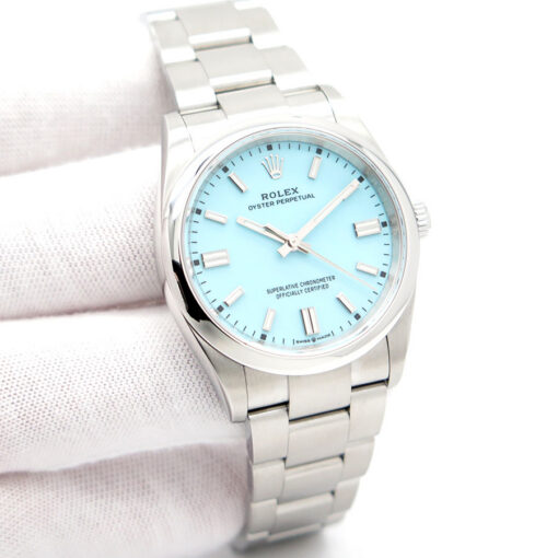 Rolex 126000 Oyster Perpetual with Turquoise Dial
