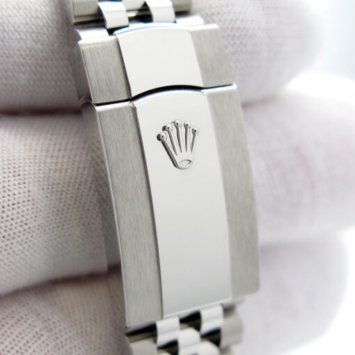 Rolex 126300 Datejust 41 with Blue Azzurro Dial on Jubilee - Image 7