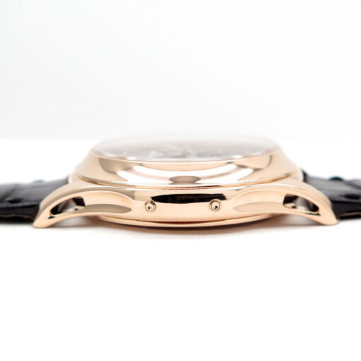 Patek Philippe 5205R Complications Annual Calendar Moon with Black Dial on Deployment Clasp - Image 6