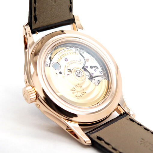 Patek Philippe 5205R Complications Annual Calendar Moon with Black Dial on Deployment Clasp - Image 4