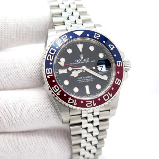 Rolex 126710BLRO GMT Master II on Jubilee