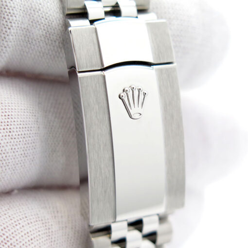 Rolex 126234 Datejust with Mint Green Dial on Jubilee - Image 7
