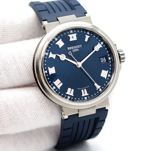 Breguet Marine 5517 Titanium Automatic 40mm with Blue Dial