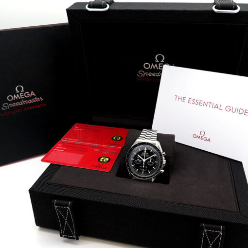 Alternative view of Omega Speedmaster Professional Moonwatch with 3861 Movement