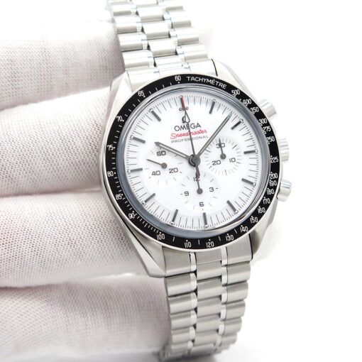 Omega Speedmaster Professional Moonwatch “Sapphire Sandwich” with White Dial