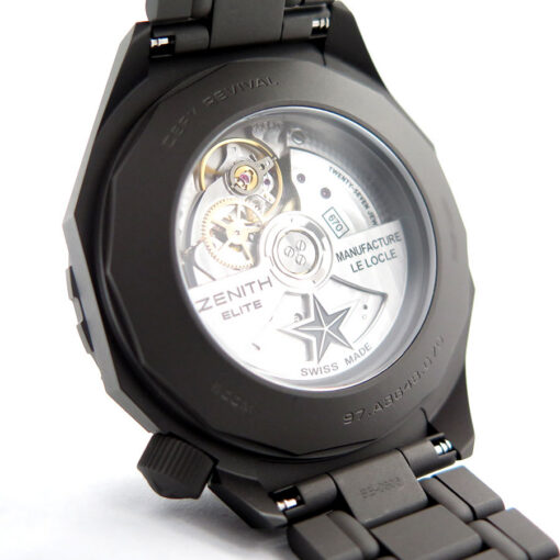 Zenith 97.A3648.670 Defy Revival Microblasted Titanium 37mm - Image 4