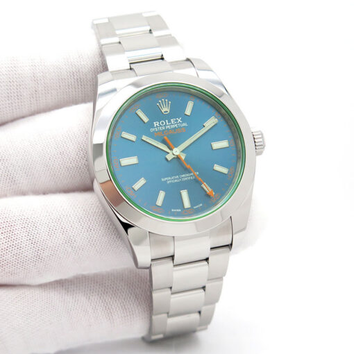 Rolex 116400GV Milgauss with Blue Dial