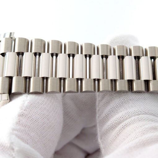 Rolex 228239 Day Date 18K White Gold with Blue Ombre Roman Dial - Image 8