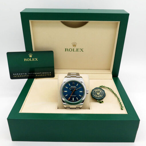 Rolex 116400GV Milgauss with Blue Dial - Image 2
