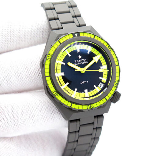 Zenith 97.A3648.670 Defy Revival Microblasted Titanium 37mm
