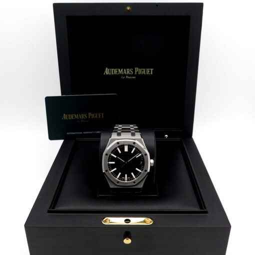 Alternative view of Audemars Piguet 15510ST Royal Oak with Black Dial