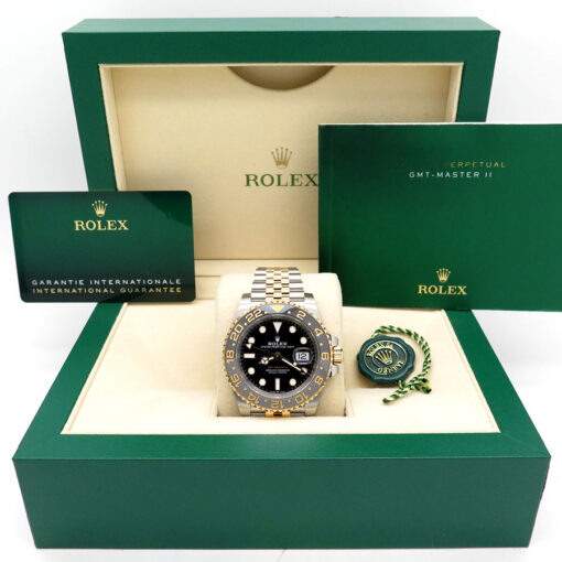 Rolex 126713GRNR GMT Master II 18K/SS on Jubilee - Image 2