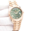 Rolex 228235 Day Date 40 18K Rose Gold with Olive Green Dial