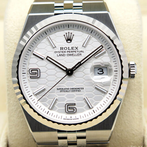 Rolex 127334 Land-Dweller 40 with White Dial - Image 3