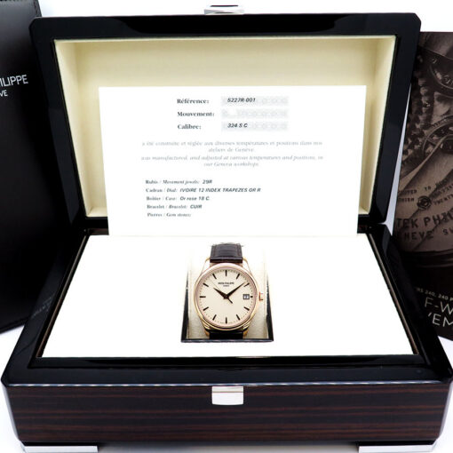 Patek Philippe 5227R Calatrava 18K Rose Gold 39mm Automatic - Image 2