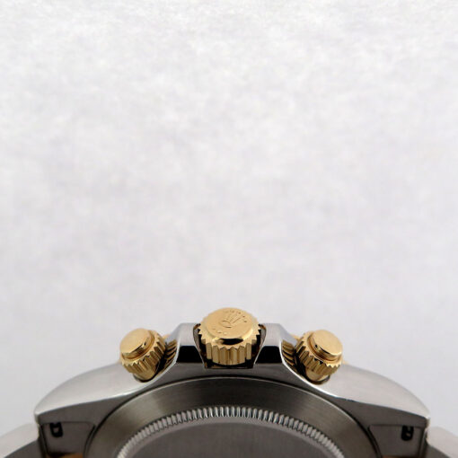 Rolex 116523 Cosmograph Daytona 18K/SS with Ivory Arabic Dial - Image 4