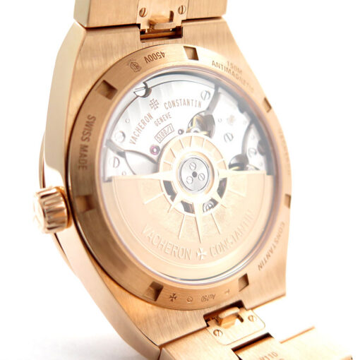 Vacheron Constantin 4500V Overseas 18K Rose Gold with Blue Dial - Image 4