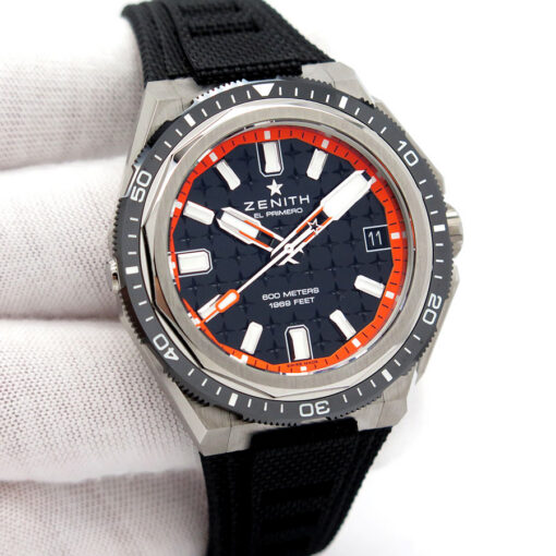 Zenith 95.9600.3620 Defy Extreme Diver with Black Dial