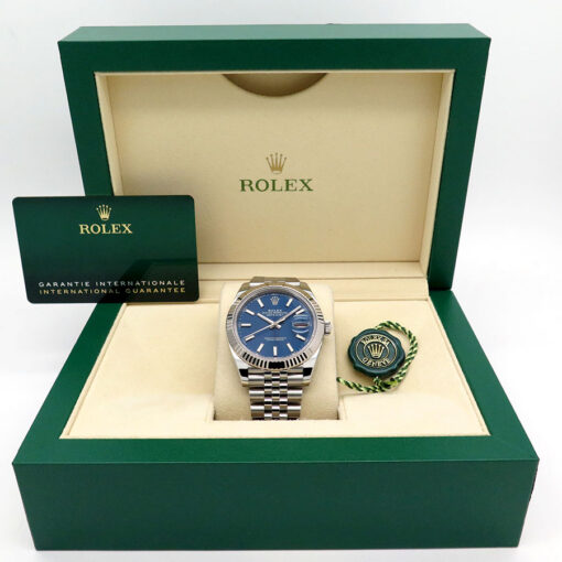 Rolex 126334 Datejust 41 with Blue Stick Dial on Jubilee - Image 2