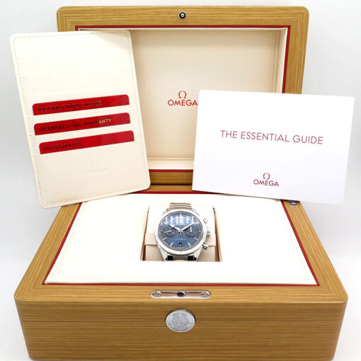 Omega Speedmaster '57 Chronograph 41mm Blue Automatic - Image 2