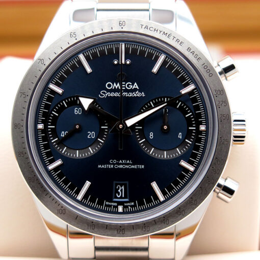 Omega Speedmaster '57 Chronograph 41mm Blue Automatic - Image 3