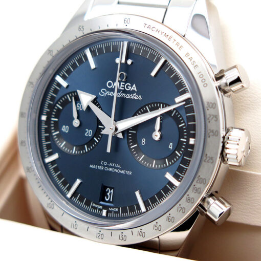 Omega Speedmaster '57 Chronograph 41mm Blue Automatic - Image 4