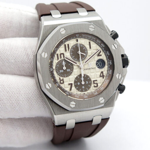 Audemars Piguet 26470ST Royal Oak Offshore Chronograph with Khaki Dial