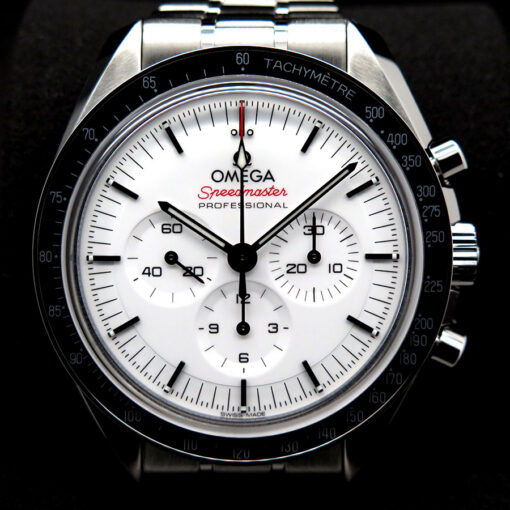 Omega Speedmaster Professional Moonwatch “Sapphire Sandwich” with White Dial - Image 3