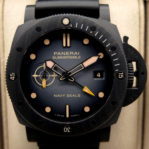 Panerai PAM 1513 Submersible QuarantaQuattro GMT Navy SEALs Carbotech - Image 3