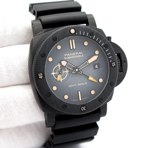 Panerai PAM 1513 Submersible QuarantaQuattro GMT Navy SEALs Carbotech