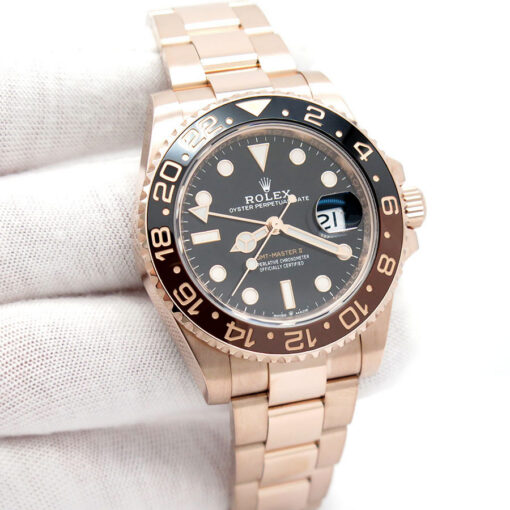 Rolex 126715CHNR GMT Master II 18K Rose Gold